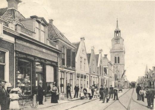 Midstraat in 1903