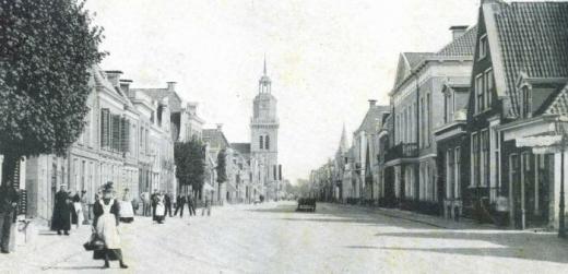 Midstraat in 1901
